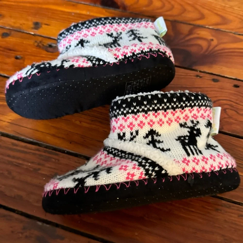 Slip On Slipper Boots Size 12-13 Toddler